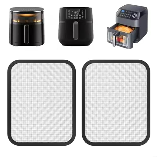 Edelstahl Spritzschutz Feinmaschiger, Heißluftfritteuse Zubehör Fettspritzschutz Heißluftfritteuse Zubehör 8.5L/10L Für COSORI Dual Blaze Twinfry 10L/Heißluftfritteuse 8,5L, mit silikon außen Edelstahl Spritzschutz Feinmaschiger, Heißluftfritteuse Zubehör Fettspritzschutz Heißluftfritteuse Zubehör 8.5L/10L Für COSORI Dual Blaze Twinfry 10L/Heißluftfritteuse 8,5L, mit silikon außen von Wenxiaw