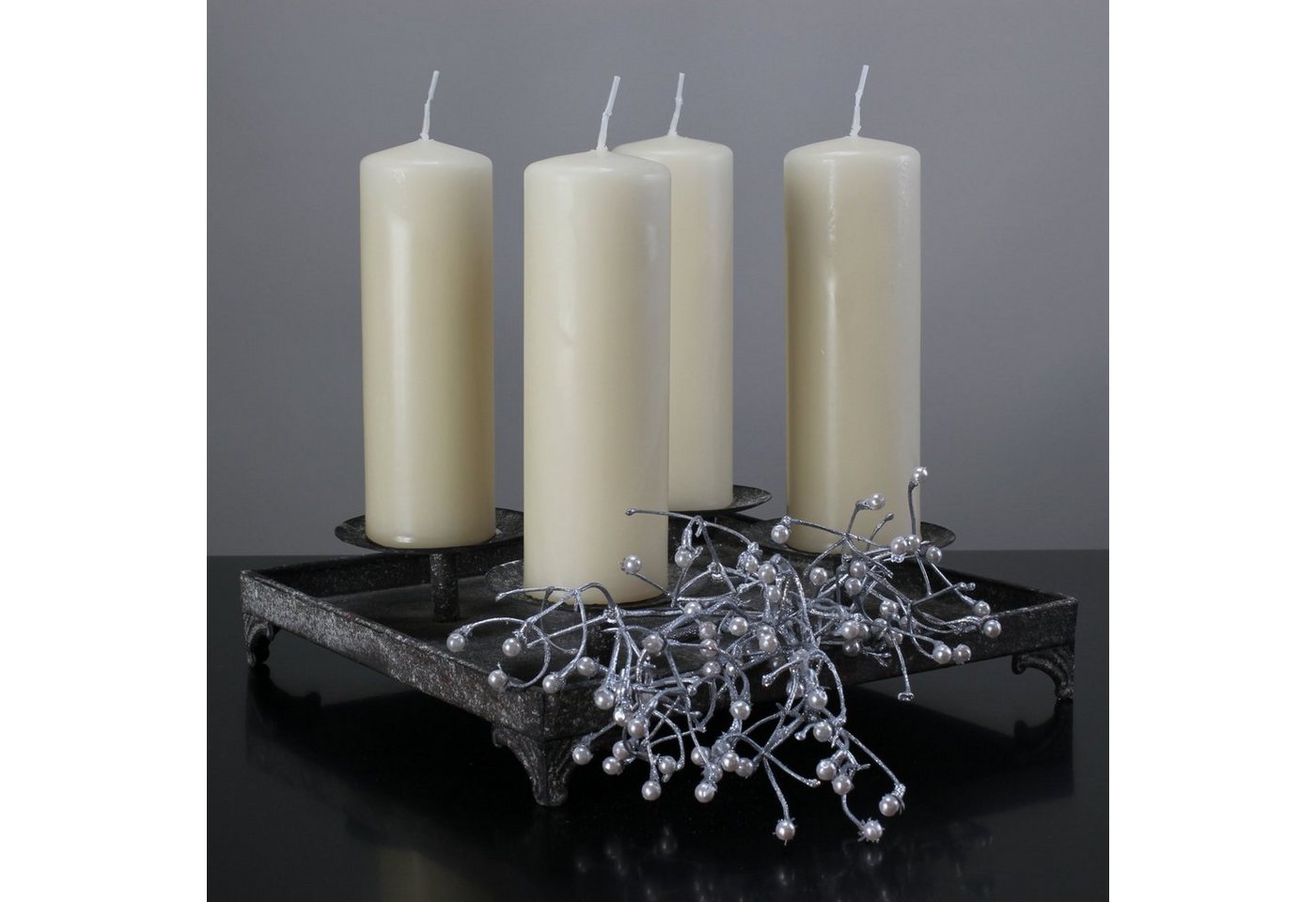 Wenzel Adventskerze Kerzen Safe Candle 150/50 mm creme 12 Stück von Wenzel von Wenzel