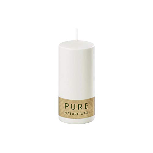 Wenzel Pure Kerze Safe Candle 13x6cm Natural, weiß von Wenzel