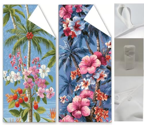 Mikrofaser Strandtuch 80x160 Rosa Strandtuch XXL Kokosnussbaum Handtücher, Schnell Trocknendes Weiches, Leichtes Pflegeleicht, Sandfreies Microfaser Handtücher für Reise Urlaub Camping & Strand Wq-134 von Weoqion