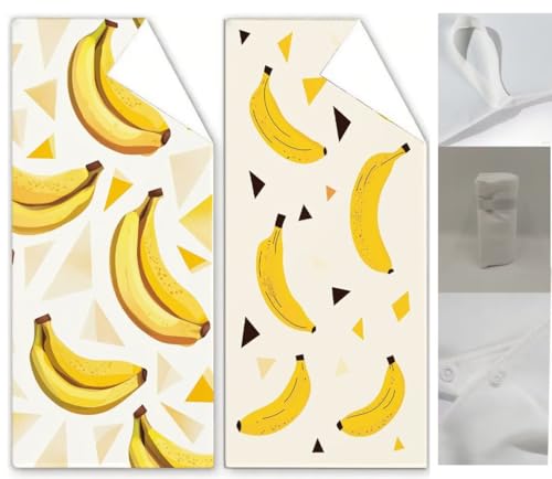 Strandtuch Einfachheit Mikrofaser Handtuch Banane Badetuch Groß 80x160handtuch 2 Stück Stranddecke Sandfrei Super Saugfähig Sporthandtuch Schwimmhandtücher Männer Frauen Strand Reise Urlaub Wq-131 von Weoqion