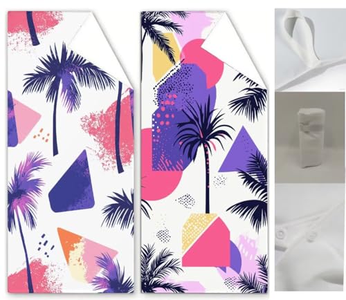 Strandtuch Lila Mikrofaser Handtuch Kokosnussbaum Badetuch Groß 80x160handtuch 2 Stück Stranddecke Sandfrei Super Saugfähig Sporthandtuch Schwimmhandtücher Männer Frauen Strand Reise Urlaub Wq-251 von Weoqion