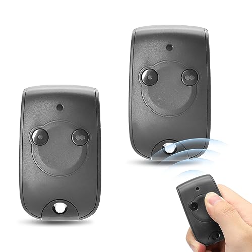 Handsender Kompatibel für 1841026 Keytis 2-Kanal-RTS-Fernbedienung, Remote Control Duplicator Garagentor Garagentorantrieb, 2er Pack von Wepai