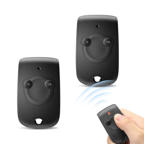 Handsender Kompatibel für 1841026,2-Kanal Fernbedienung,Remote Control Duplicator Garagentor Garagentorantrieb,2 Stück von Wepai