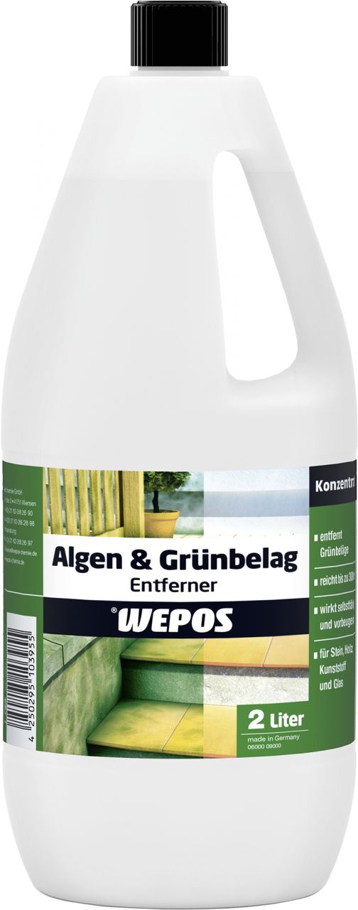 Wepos Algen- und Grünbelagentferner 2 L von Wepos