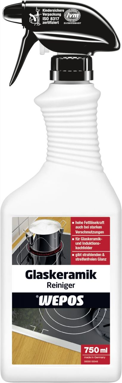 Wepos Glaskeramikreiniger 750 ml Wepos Glaskeramikreiniger 750 ml von Wepos