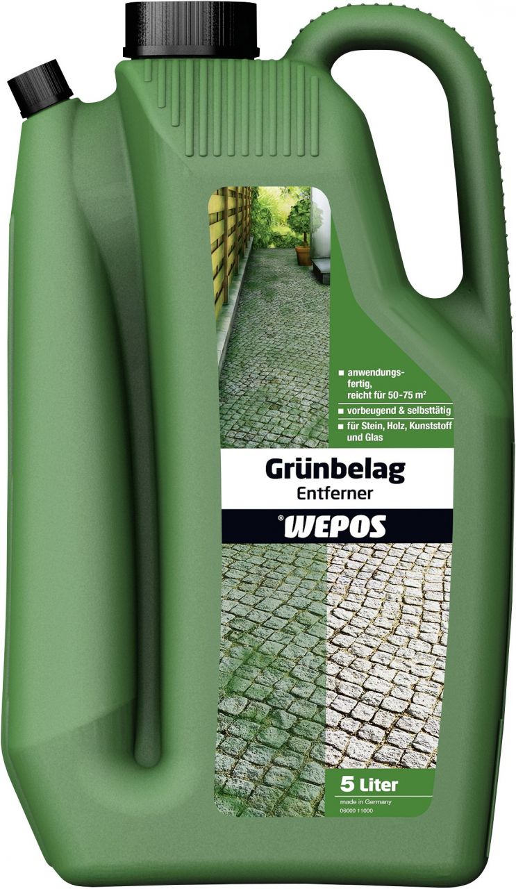 Wepos Grünbelagentferner 5 L von Wepos