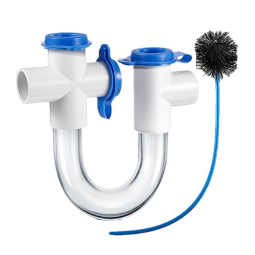 Clear P Trap – 3/4 Zoll klare Kondensatfallen | Rohrverschraubung | AC transparenter U-Falle | Abflussreinigungsset für effektives Ablassen von Kondensat Clear P Trap – 3/4 Zoll klare Kondensatfallen | Rohrverschraubung | AC transparenter U-Falle | Abflussreinigungsset für effektives Ablassen von Kondensat von Weppduk