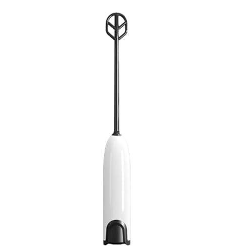 Elektrischer Milchaufschäumer - Batteriebetriebener Handmixer | Automatischer Milchschaumbereiter | Tragbarer elektrischer Mixer | Latte Art Aufschäumer | Multifunktionaler Handheld Elektrischer Mixer von Weppduk