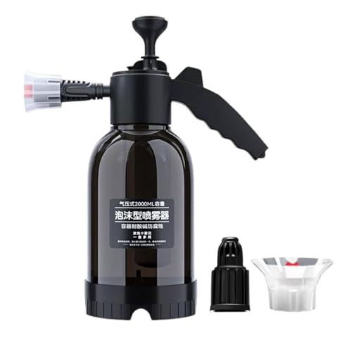 Handpumpensprüher - 2L Schaumsprüher Drucksprühflasche | Auto Schaumsprüher | Autowaschsprühflasche mit zwei Düsen Optionen, Pumpsprüher für Autowäsche, Hausreinigung, Gartenbewässerung Handpumpensprüher - 2L Schaumsprüher Drucksprühflasche | Auto Schaumsprüher | Autowaschsprühflasche mit zwei Düsen Optionen, Pumpsprüher für Autowäsche, Hausreinigung, Gartenbewässerung von Weppduk
