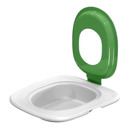 Katzentöpfchentraining – tragbare Katzentoilette | wiederverwendbares Katzentöpfchentraining | Kätzchen-Töpfchentrainer für Kätzchen, Toilettentrainer für Katzen Katzentöpfchentraining – tragbare Katzentoilette | wiederverwendbares Katzentöpfchentraining | Kätzchen-Töpfchentrainer für Kätzchen, Toilettentrainer für Katzen von Weppduk