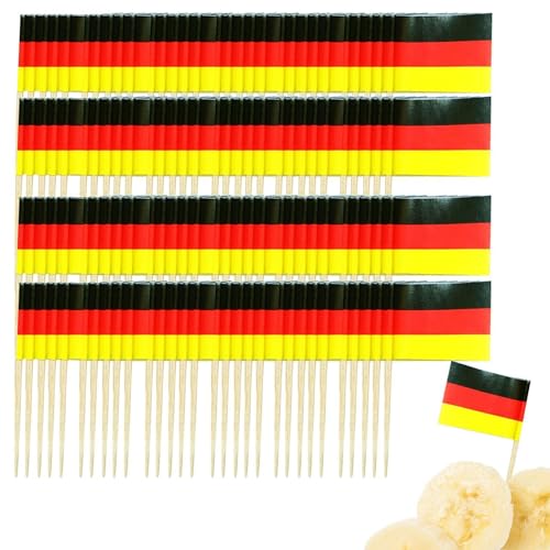 Miini Zahnstocherflaggen-Sticks – 100 dekorative Flaggen-Cupcake-Topper | Miini Flags Stick | Cocktailspieße für Sportveranstaltungen, Tapas, Kuchen, Grill, Bar, Sandwich Miini Zahnstocherflaggen-Sticks – 100 dekorative Flaggen-Cupcake-Topper | Miini Flags Stick | Cocktailspieße für Sportveranstaltungen, Tapas, Kuchen, Grill, Bar, Sandwich von Weppduk