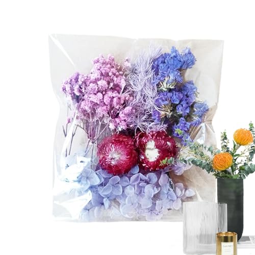 Miniblumen - Natürliche DIY-Trockenblumen | Lebendige Trockenblumen, Getrocknete Gepresste Blumen – Künstliche Ewige Blumen | Schleierkraut-Blumen In Großen Mengen Für Hochzeiten, Fotorahmen Und Kerze von Weppduk