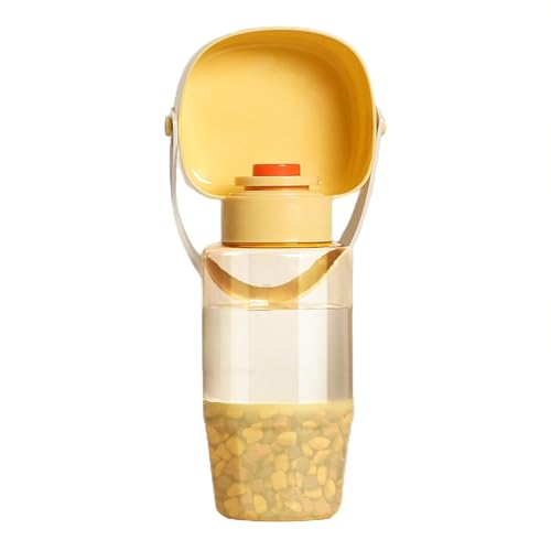 Walking Dog Water Bottle - Auslaufsicher Haustier Outdoor Trinkbecher | Multifunktionale Trinkbecher | Hund Outdoor Trinkbecher für Spaziergänge, Camping, Zuhause, Reisen Walking Dog Water Bottle - Auslaufsicher Haustier Outdoor Trinkbecher | Multifunktionale Trinkbecher | Hund Outdoor Trinkbecher für Spaziergänge, Camping, Zuhause, Reisen von Weppduk