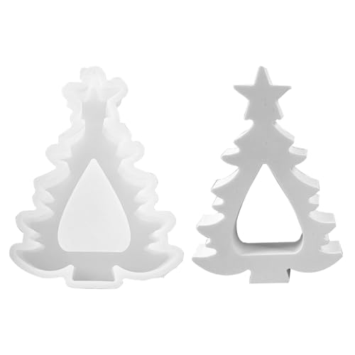 Weihnachts-Silikonform | Epoxidharz-Formen Weihnachten – wiederverwendbare Kerzenform Weihnachtsbaum Silikonform | leicht zu lösen, antihaftbeschichtet, handgefertigte Bastelformen, Heimdekoration für Weihnachts-Silikonform | Epoxidharz-Formen Weihnachten – wiederverwendbare Kerzenform Weihnachtsbaum Silikonform | leicht zu lösen, antihaftbeschichtet, handgefertigte Bastelformen, Heimdekoration für von Weppduk