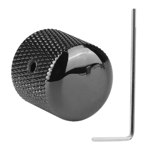 Weppduk Flache Gitarrenknöpfe – Messing-Kuppelknopf, Lautstärkeregler, Lautstärkeregler, Geschwindigkeitsregler für E-Gitarre oder Bass Weppduk Flache Gitarrenknöpfe – Messing-Kuppelknopf, Lautstärkeregler, Lautstärkeregler, Geschwindigkeitsregler für E-Gitarre oder Bass von Weppduk