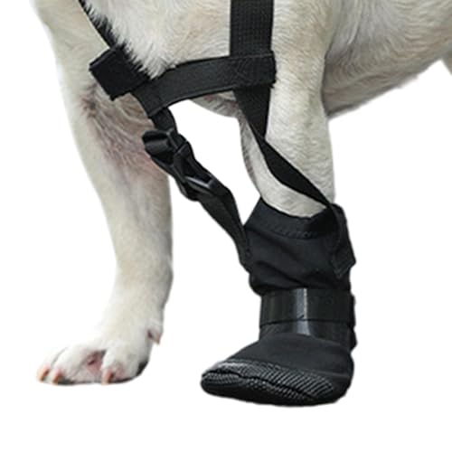Weppduk Hundestiefel, weich, atmungsaktiv, rutschfest, Pfotenschutz, verstellbarer Riemen, Schuhüberzug für Schnee, Schlamm Weppduk Hundestiefel, weich, atmungsaktiv, rutschfest, Pfotenschutz, verstellbarer Riemen, Schuhüberzug für Schnee, Schlamm von Weppduk