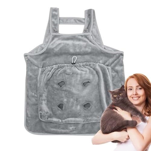 Weppduk Katzenschürze | Schürze für kleine Hunde | tragbare Katzentragetasche, Katzen-Wickeltuch für kleine Hunde, Katzen für drinnen und draußen Weppduk Katzenschürze | Schürze für kleine Hunde | tragbare Katzentragetasche, Katzen-Wickeltuch für kleine Hunde, Katzen für drinnen und draußen von Weppduk