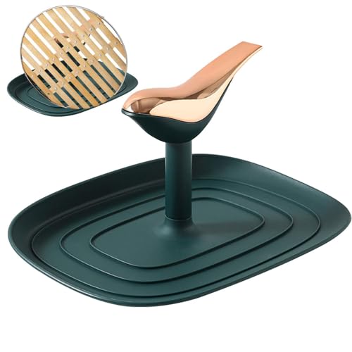Weppduk Löffelablage Deckelablage | Utensilienablage mit Abtropfpad – Löffelhalter für Herdplatte, Essstäbchen, Spatel, Topfdeckel, Küchenhelfer für Löffel, Deckel, Schöpflöffel Weppduk Löffelablage Deckelablage | Utensilienablage mit Abtropfpad – Löffelhalter für Herdplatte, Essstäbchen, Spatel, Topfdeckel, Küchenhelfer für Löffel, Deckel, Schöpflöffel von Weppduk