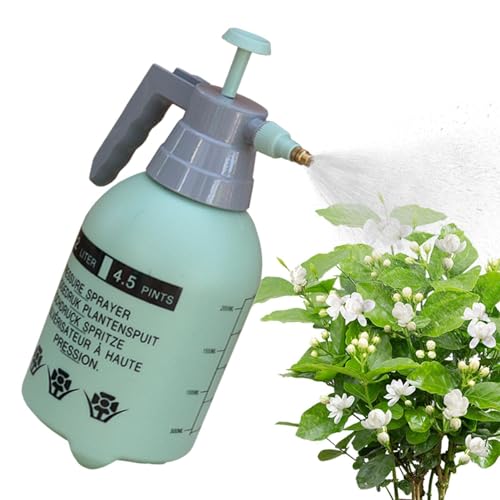 Weppduk Pump-Sprühflasche, 2 l, Handpumpe, Handpumpe, Gartensprüher mit Verlängerungsstange, Druck-Handpumpe, Reinigungsdrucksprüher für Rasen und Garten von Weppduk