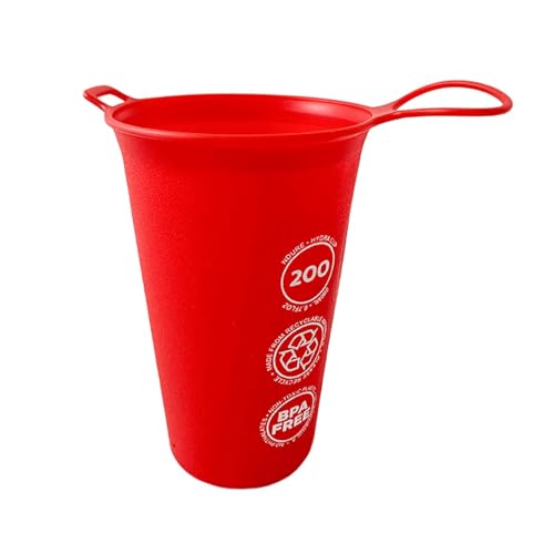 Weppduk Reise-Wasserflasche, 200 ml, faltbare und sichere Wasserflaschen, kompakte Wasserflaschen, Lebensmittelqualität, Wasserkocher für sichere Flüssigkeitszufuhr von Weppduk