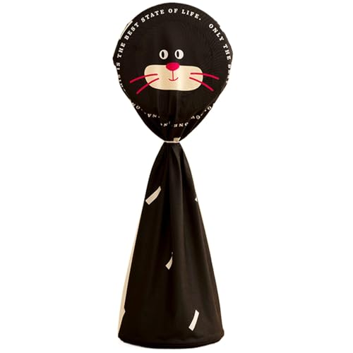 Weppduk Ventilatorabdeckung, niedlicher Katzenbodenventilator, Staubschutz, industrieller Ventilator, Außenventilator-Abdeckung, waschbar, vollständige Abdeckung für Sommer, Winter von Weppduk