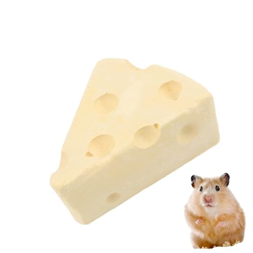 Weppduk Zahnschleifstein, Käseform, Kalziumstein, Kauspielzeug, Mineralzähne Backenzähne, kleine Zähne, Schleifspielzeug für Haustiere, Hamster, Chinchilla Weppduk Zahnschleifstein, Käseform, Kalziumstein, Kauspielzeug, Mineralzähne Backenzähne, kleine Zähne, Schleifspielzeug für Haustiere, Hamster, Chinchilla von Weppduk