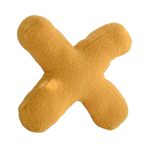 Buchstabekissen 30x38cm Baumwolle Plüsch Buchstaben Wurfkissen 26 Englische Alphabet Überwurfkissen Waschbar Alphabet Buchstabenkissen Für Kinderzimmer WohnzimmerSofa Couchdekorative Kissen von Weqizuerqi