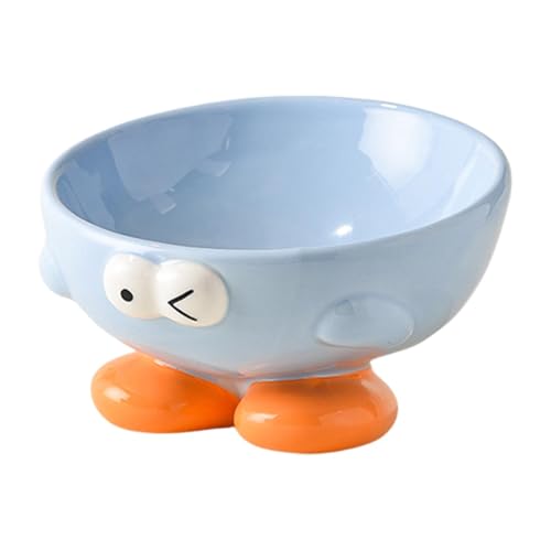 Weqizuerqi Abgeschrägter Keramik-Hundenapf, abgeschrägte Keramik-Haustierschale, tragbar, geneigt, für kleine, mittelgroße Welpen Weqizuerqi Abgeschrägter Keramik-Hundenapf, abgeschrägte Keramik-Haustierschale, tragbar, geneigt, für kleine, mittelgroße Welpen von Weqizuerqi