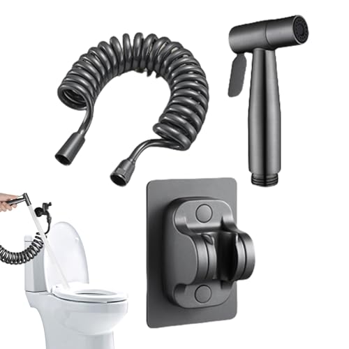 Weqizuerqi Bidet-Sprühgerät für Toilette | Hand-Bidet-Aufsatz - Reinigungswerkzeug mit ergonomischem Griff, Wassersparende Haustierdusche Badezimmerzubehör für Babywäsche von Weqizuerqi