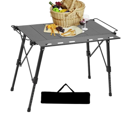 Weqizuerqi Campingtisch,Tragbarer Outdoor Tisch Für Camping - Stabiler Leichter Tragbarer Klapptisch Für Campingurlaub Garten Terrasse Picknick Grillen Reisen Weqizuerqi Campingtisch,Tragbarer Outdoor Tisch Für Camping - Stabiler Leichter Tragbarer Klapptisch Für Campingurlaub Garten Terrasse Picknick Grillen Reisen von Weqizuerqi