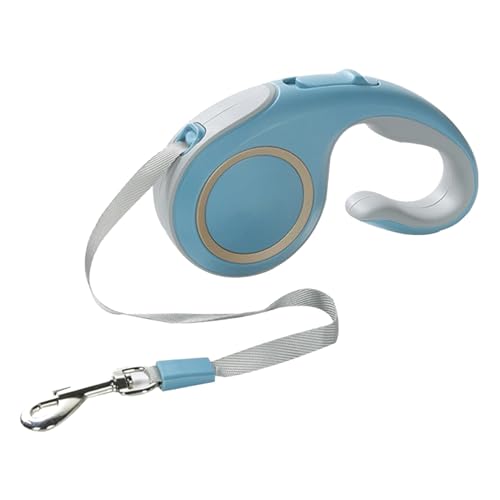 Weqizuerqi Einziehbare Hundeleine, einziehbare Hundeleine für große Haustiere, Einhand-Verriegelungsknopf, Haustierseil, robustes Katzengeschirr für Welpen, Outdoor und Park Weqizuerqi Einziehbare Hundeleine, einziehbare Hundeleine für große Haustiere, Einhand-Verriegelungsknopf, Haustierseil, robustes Katzengeschirr für Welpen, Outdoor und Park von Weqizuerqi