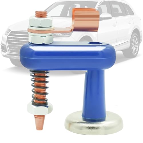 Weqizuerqi Erdungsklemme für Schweißer, magnetischer Schweißkopf, Schweißbefestigungswerkzeug, robuste Präzisions-Profiausrüstung für Bastelprojekte, Karosserie-Reparatur Weqizuerqi Erdungsklemme für Schweißer, magnetischer Schweißkopf, Schweißbefestigungswerkzeug, robuste Präzisions-Profiausrüstung für Bastelprojekte, Karosserie-Reparatur von Weqizuerqi