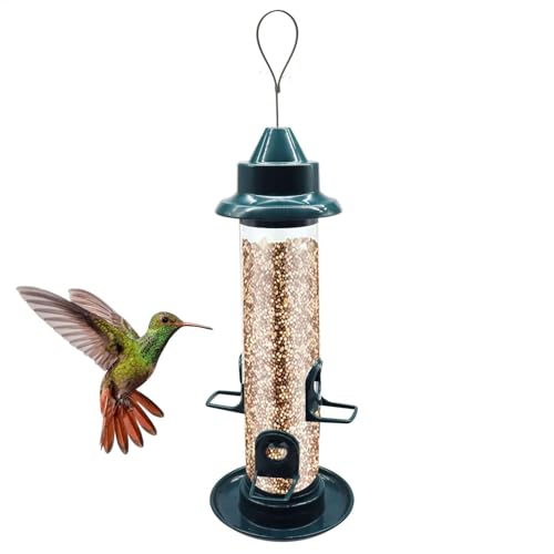 Weqizuerqi Futterspender für Wildvögel | Baumhalterung Futterspender für Wildvögel – Frauen Männer Tierliebhaber Hinterhofstation Dekoration für Schwalbe, Spatzen Weqizuerqi Futterspender für Wildvögel | Baumhalterung Futterspender für Wildvögel – Frauen Männer Tierliebhaber Hinterhofstation Dekoration für Schwalbe, Spatzen von Weqizuerqi