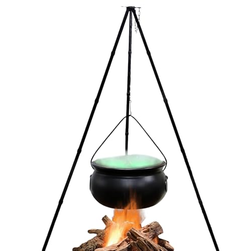 Weqizuerqi Hexen- Dreifuss Halloween Deko Mit Licht,Antik Deko Für Küche Party Dekoration Garten Haus Weqizuerqi Hexen- Dreifuss Halloween Deko Mit Licht,Antik Deko Für Küche Party Dekoration Garten Haus von Weqizuerqi