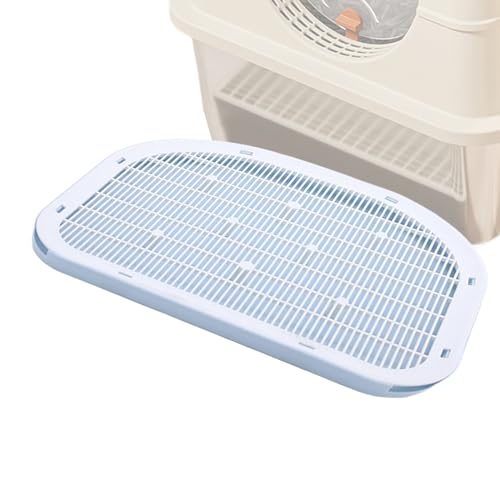 Weqizuerqi Katzentoilette, erhöhte Katzentoilette, leicht zu reinigen, doppellagig, rutschfest, für Haustierboden, Kätzchen, drinnen und zu Hause Weqizuerqi Katzentoilette, erhöhte Katzentoilette, leicht zu reinigen, doppellagig, rutschfest, für Haustierboden, Kätzchen, drinnen und zu Hause von Weqizuerqi