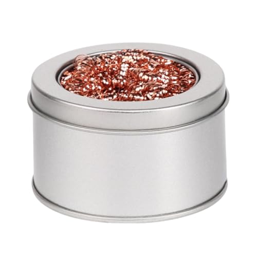 Weqizuerqi Lötkolben Reiniger - Lötzinn Spitzenverzinner Und Reiniger,Edelstahl Halter Für Messing Reinigung Verzinnen Elektronik Löten von Weqizuerqi