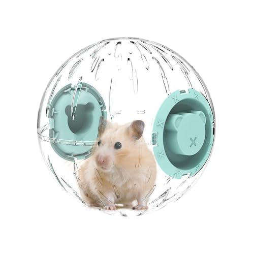 Weqizuerqi Meerschweinchen-Laufball, Stressabbau, bequemer Ball für Hamster, transparent, geräumig, Haustierrad für Zuhause, Wohnzimmer, Küche Weqizuerqi Meerschweinchen-Laufball, Stressabbau, bequemer Ball für Hamster, transparent, geräumig, Haustierrad für Zuhause, Wohnzimmer, Küche von Weqizuerqi