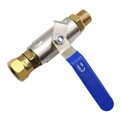 Weqizuerqi Messing-Kugelhahn, Messing-Bremskugelhahn-Absperrung, robustes integriertes Wartungszubehör für Sportwagen, Pickups und Limousinen Weqizuerqi Messing-Kugelhahn, Messing-Bremskugelhahn-Absperrung, robustes integriertes Wartungszubehör für Sportwagen, Pickups und Limousinen von Weqizuerqi