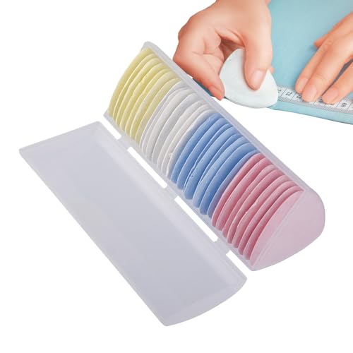 Weqizuerqi Schneiderkreide, Stoffkreide - Löschbares Stoffmarker-Werkzeug, dreieckige Kleidungskreide,Schneiderzubehör Nähmaschine für Schneiderinnen und Designer Weqizuerqi Schneiderkreide, Stoffkreide - Löschbares Stoffmarker-Werkzeug, dreieckige Kleidungskreide,Schneiderzubehör Nähmaschine für Schneiderinnen und Designer von Weqizuerqi