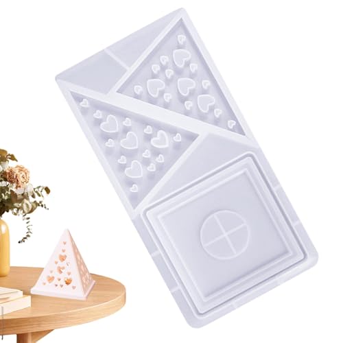 Weqizuerqi Teelichthalterformen für Harz – Silikonformen Ornamente | Silikon-Kunstwerk-Formen, Tischdekoration, Ornament für Teelicht-Dekoration Weqizuerqi Teelichthalterformen für Harz – Silikonformen Ornamente | Silikon-Kunstwerk-Formen, Tischdekoration, Ornament für Teelicht-Dekoration von Weqizuerqi