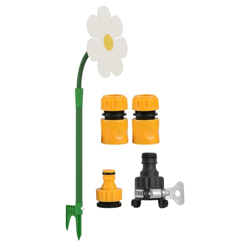 Weqizuerqi Wassersprenger für Blumen,Blumensprenger mit Erdspieß | 360 Grad rotierendes Bewässerungssystem für Garten, Hof, Farm, Hinterhof und Spielbereich von Weqizuerqi