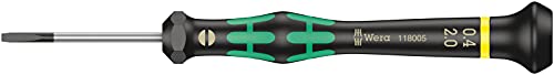 Wera 2035 Elektroniker-Schlitzschraubendreher, 0,40 x 2 x 40 mm, 05118005001 von Wera