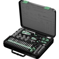 Wera 8100 SA/SC 2 Zyklop Steckschlüsselsatz metrisch 1/4  (6.3 mm), 1/2  (12.5 mm) 43teilig 0516 von Wera