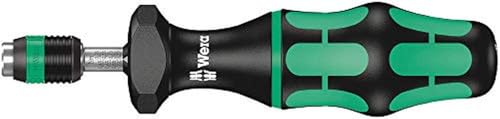 Wera 7432 Kraftform einstellbare Drehmomentschraubendreher mit Rapidaptor Schnellwechselfutter, 1/4 Zoll, 0,90 - 1,50 Nm, Wera 05074774001 von Wera