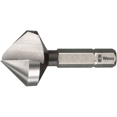 845 Einschneide-Kegelsenker-Bit 1/4" 90° ø12,40 x 36mm von Wera