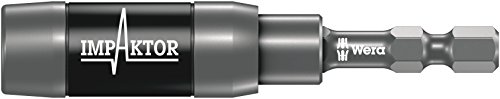 Wera 897/4 IMP R Impaktor Halter mit Ringmagnet und Sprengring, 1/4 Zoll x 75 mm, Wera 05057676001 von Wera