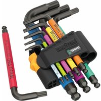 950/9 Hex-Plus Multicolour Imperial 3 Innen-Sechskant Winkelschraubendreher-Set 5/64 Zoll, 3/3 - Wera von Wera