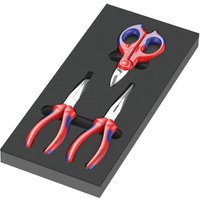 9781 Schaumstoffeinlage knipex Zangen Set 2 - Wera von Wera