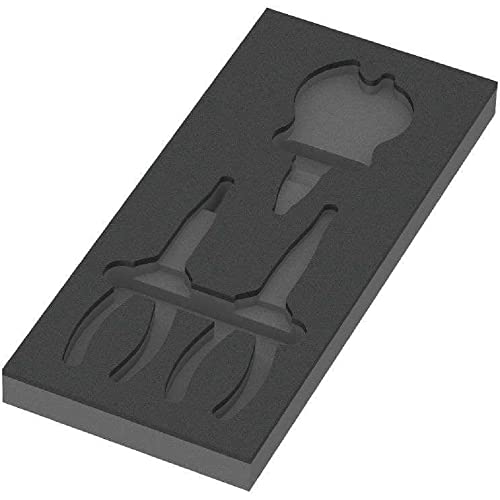 9881 Depós. de espuma p.jgo alicates KNIPEX Set 2 von Wera